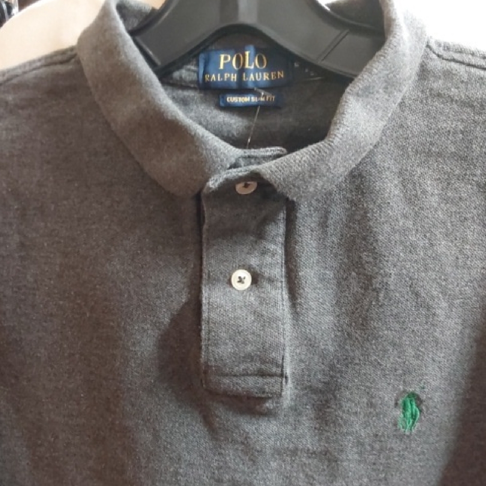 Polo by Ralph Lauren Gray Men's Shirt